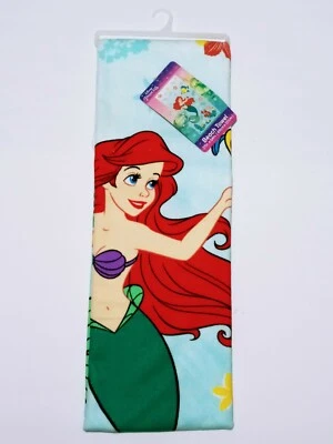 Disney The Little Mermaid Princess Ariel Flounder Large 27" X 54" Beach Towel  - Image 1 of 4
