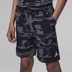 Jordan Nike Boys' Flight MVP Printed Woven Shorts Black NEW XL - Picture 1 of 3