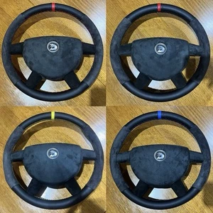 VY VZ HSV Thick Grip Alcantara Leather Steering Wheel - Picture 1 of 7