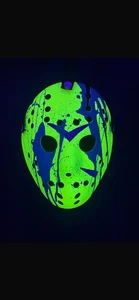 Custom painted „Friday The 13th“ Jason Mask (Yellow)  - Bild 1 von 6