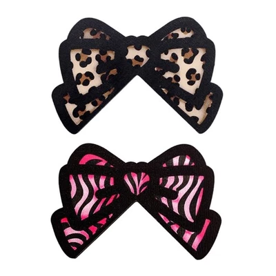 Bows Computer Monitor Decoration Wooden Bowknot TV LCD Screen Monitor Decoration - Image 1 of 4