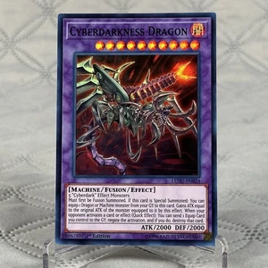 Cyberdarkness Dragon - LEDU-EN024 - Super Rare - 1st Edition - LP - Picture 1 of 2