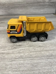 Vintage 1980 Buddy L MACK Mini Dump Truck 6” Construction Company Metal Plastic - Picture 1 of 13