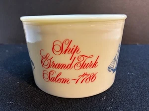 Taza de afeitar de especias antigua de colección taza barco Grand Turk Salem 1786 - Imagen 1 de 5