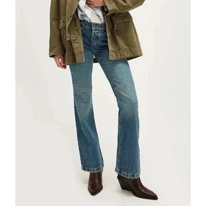 Free People x Yellowstone Flora Low-Rise Bootcut Jeans - Size 26 - Picture 1 of 12