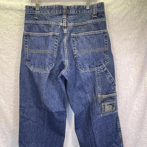 Jeans Le Jean De Marithe Francois Girbaud Azul Carpintero Sueltos Denim Talla 32 - Imagen 1 de 10