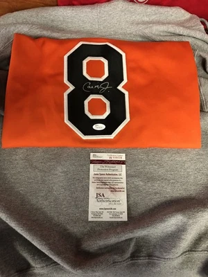 Autographed Cal Ripken Jr. Orioles Signed  Jersey W/COA JSA (LOOK) - Image 1 of 4