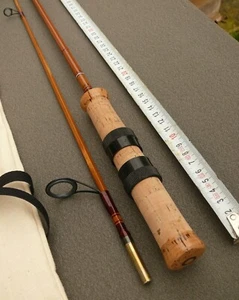 Canne à pêche lancer Blank fibre de verre conolon et scion en Bambou Refendu - Photo 1/17