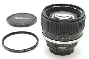 【N MINT+++】Nikon Nikkor AIS AI-S 85mm f/1.4 Portrait Lens From JAPAN - Picture 1 of 12