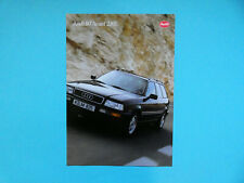 Prospekt / Katalog / Brochure Audi 80 (B4) Avant 2,8 E - 07/93