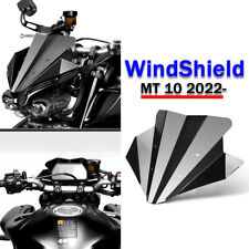 For Yamaha MT-10 MT10 2022 - 2023 Touring Wind Screen Front Windshield Dark