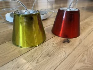 flos romeo babe s - lot of 2 red and yellow - Picture 1 of 6