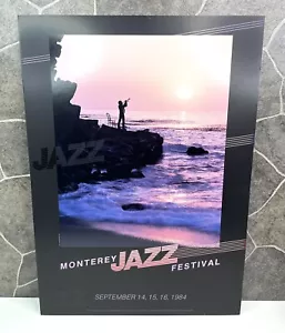 Monterey Jazz Festival 1984 Rare Vintage Poster- Ready To Be Framed Beautiful - Picture 1 of 10