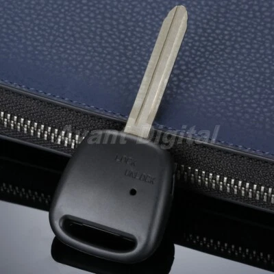 Carcasa de llave remota de 1 botón para Toyota Carina Estima Harrier Previa Corolla Celica Foto 1 de 4