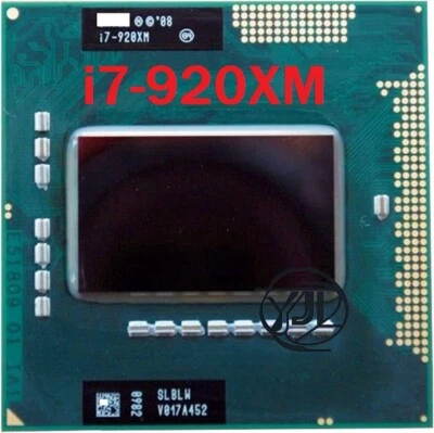 Intel Core i7-920XM 2.00GHz quad core 8M (SLBLW) PGA988 Notebook Processor - Image 1 of 4