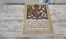 the coronation of their majesties king George VI & Queen Elizabeth - 1937