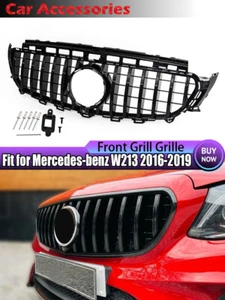 Front Grille Bumper For Mercedes Benz GT W213 E300 E400 Sedan 2017 2018~2019 1x - Bild 1 von 13