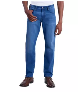 Jeans denim uomo Chaps 5 tasche slim taglio dritto nuovo (varie taglie) - Foto 1 di 12