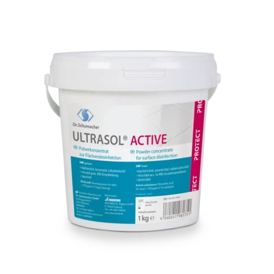 Dr. Schumacher Ultrasol Active 1 kg Dose Pulver zur Flächendesinfektion RKI A/B