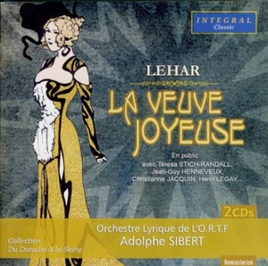 LEHAR la veuve joyeuse STICH-RANDALL HENNEVEUX ORTF SIBERT / 2 CD REMASTER - Imagen 1 de 3