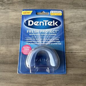 NEW DenTek Fresh Protect Disposable Dental Guards 6 Count BPA and Latex Free