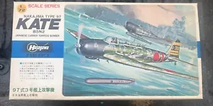 Hasegawa Segunda Guerra Mundial Japonés Nakajima Tipo 97 Kate B5N2 Portaaviones Bombardero 1/72 Avión - Imagen 1 de 6