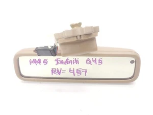 1995 Infiniti Q45 REAR VIEW MIRROR - Auto Dimming Rear View Mirror OEM Beige Tan - Picture 1 of 6