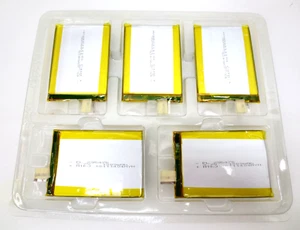 Lot of 5 3.7V 1300mAh Li Polymer Ion Battery Rechargeable PL-295475 (US Stock) - Picture 1 of 5