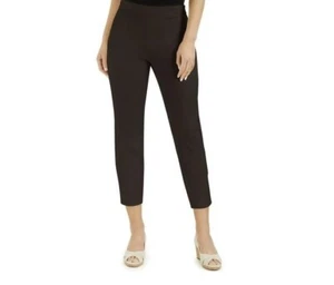 Charter Club Womens 8 Dark Chocolate Skinny Ankle Pants NWT AA42 - Picture 1 of 4