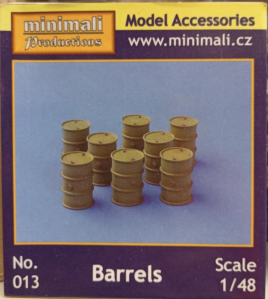 MODELLISMO- BARRELS - MINIMALI 1/48 scale - Immagine 1 di 1