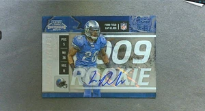 Autógrafo Playoff Contenders 2009 #184 Louis Delmas RC Lions - Imagen 1 de 2