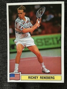 1992 PANINI TENNIS ATP TOUR STAR PLAYER RICHEY RENEBERG USA # 130 MINT PSA NEW 