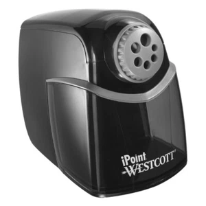 Westcott New Heavy Duty Electric Pencil Sharpener for Office Black 1 Count - Picture 1 of 4