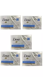 5x Dove Sensitive Skin Hypoallergenic Beauty Bar Soap 4 x 90g (20 soaps Total) - Picture 1 of 2