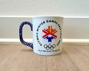 Tazza caffè Utah 2002 Salt Lake City Giochi olimpici invernali tazza da collezione - Foto 1 di 5