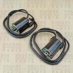 Ignition Coil x2 Kawasaki ZZR400 ZZR600 ZZR1100 ZZR1200 / ZZR 600 1100 1200 80mm - Picture 1 of 2