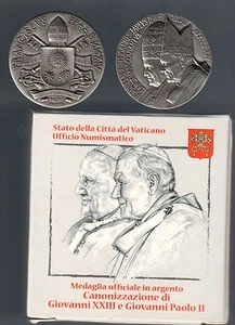 città del vaticano VATICAN CITY CANONIZZAZIONE GIOVANNI XXIII  GIOVANNI PAOLO II - Picture 1 of 1