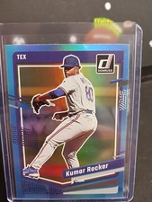 2023 Panini Donruss Kumar Rocker #168 Light Blue Foil