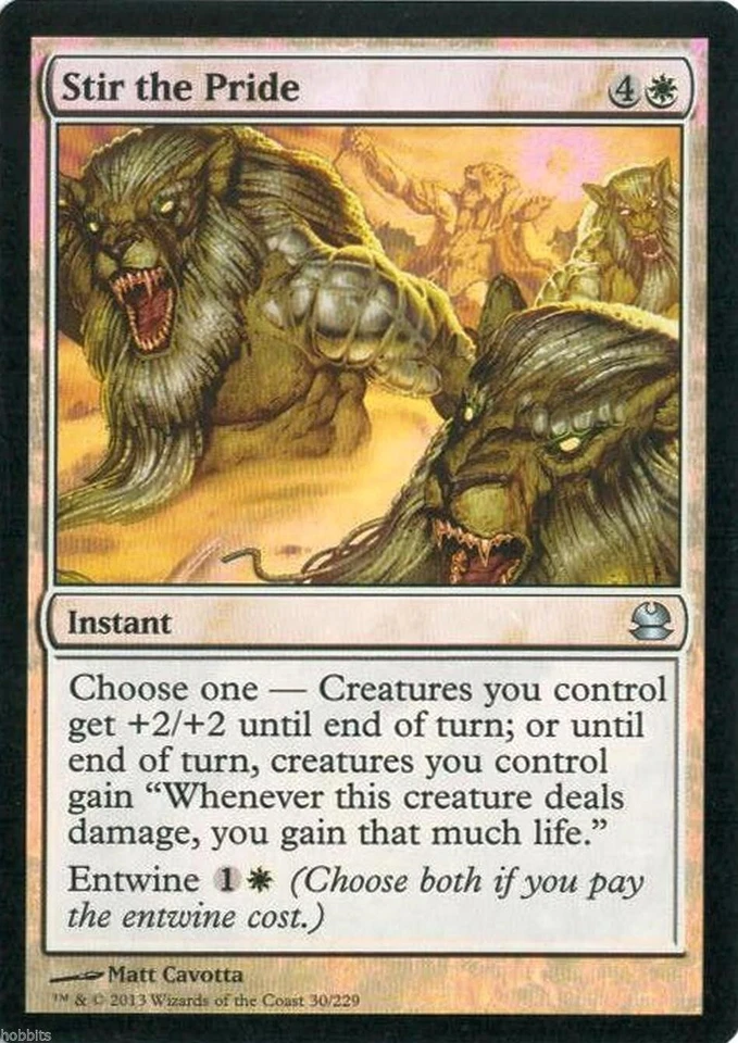 MTG - Modern Masters - Stir the Pride - Foil - NM - Image 1 of 1