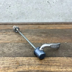 Vintage Suntour Rear Skewer 126 mm Superbe Quick Release QR Gray Bike 1980s - Picture 1 of 10