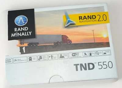 Rand McNally TND 550 Truck GPS Rand Navigation 2.0 - Image 1 of 4