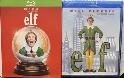 Elf (Target/Holiday Snowglobe/Linelook/Red) (Blu-ray) New With Slipcover Foto 1 de 2