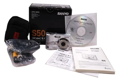 Sanyo Xacti VPC-S50EX  digitale Kompaktkamera  #1073 - Bild 1 von 4