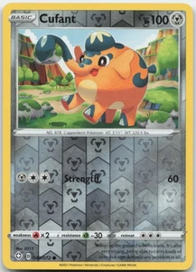 Tarjeta Pokémon Cufant 049/072 Holograma Inverso Destinos Brillantes Casi Nueva - Imagen 1 de 1