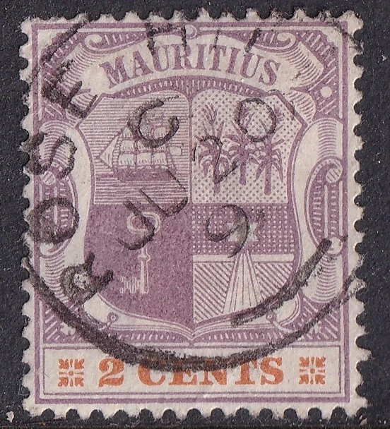 MAURITIUS  POSTMARK / CANCEL  "ROSE HILL"  189? - Image 1 of 1