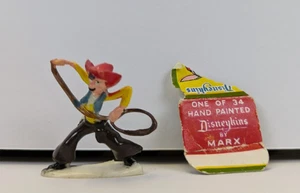 1961 Marx Disneykins Hand Painted PECOS BILL the Western Cowboy 1½" Figure - Picture 1 of 3