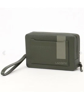 LACOSTE Borsa Uomo Chantaco Pochette Stagionale Usata Da GEN 2510SM - Foto 1 di 7