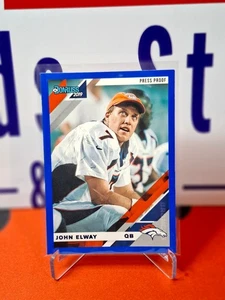 Nfl Panini Trading Cards John Elway 2019 PRESS PROOF BLUE Donruss #89 V,Broncos - Bild 1 von 2