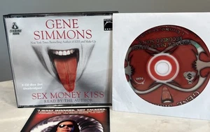 Gene Simmons Sex Money Kiss 5 CD Audiobook - Picture 1 of 12