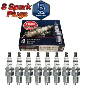 Set of 8 NGK Iridium IX Spark Plugs Set > 5464 BKR5EIX-11 > Gapped Review - Picture 1 of 5